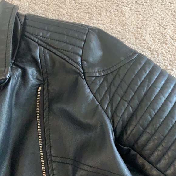 Bebe faux leather jacket. Medium - Picture 2 of 3